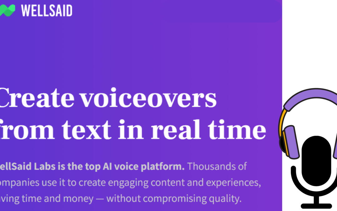 WellSaid Studio Review: The Best AI Text-to-Speech Tool for 2023?