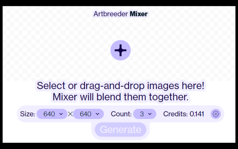 artbreeder generative ai mixer